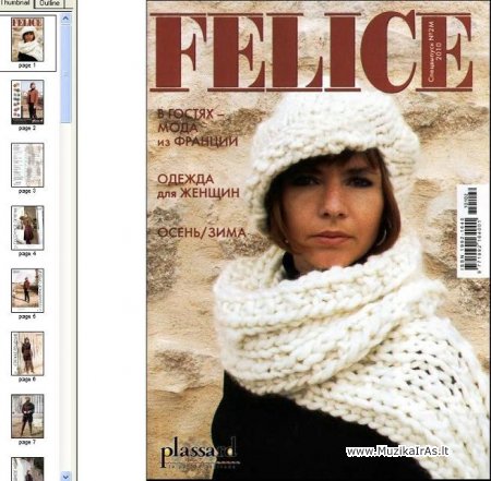 Mezgimas.FELICE / Феличе - 29 журналов по вязанию