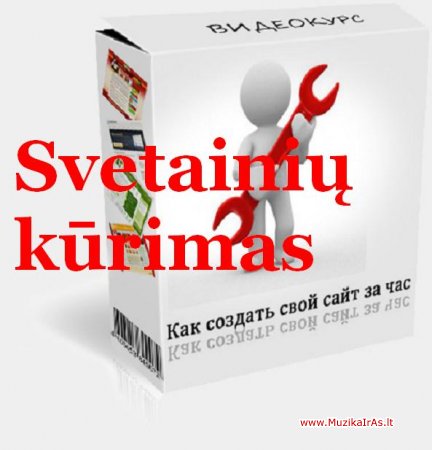 Svetainių kūrimas.Как создать сайт за час!