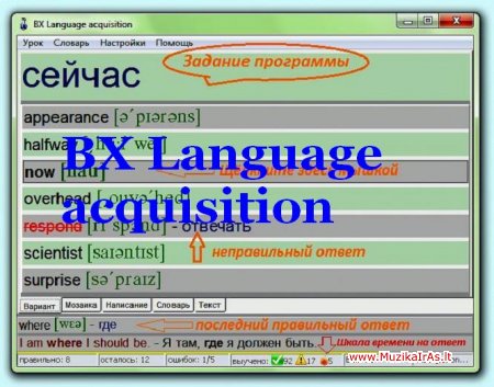 Anglų kalba.BX Language acquisition