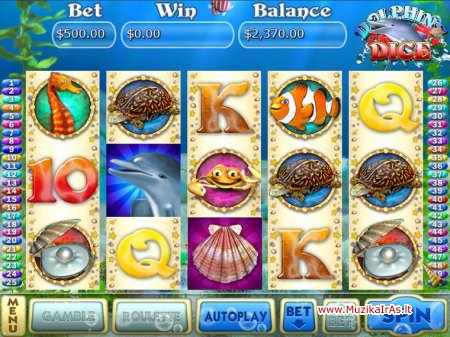 Mobile.Dolphins Dice Slots