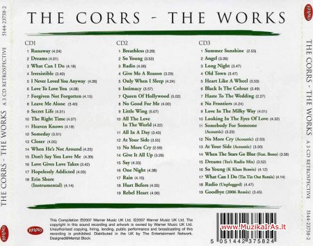 The Corrs - The Works (3CD)