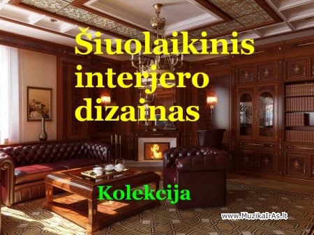 Dizainas.Šiuolaikinis interjero dizainas