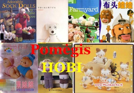 Pomėgis(Hobi).Куклы из перчаток, колготок и носков