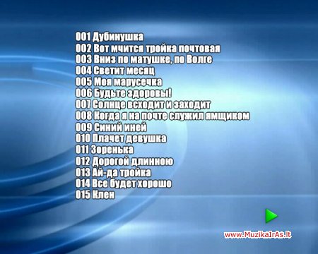 Karaoke.TOP 100: Русские народные блатные хороводные