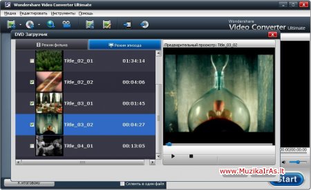 Programos.Aimersoft Video Converter Ultimate