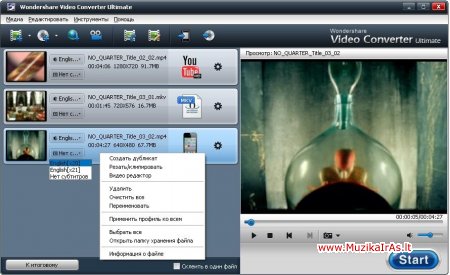 Programos.Aimersoft Video Converter Ultimate