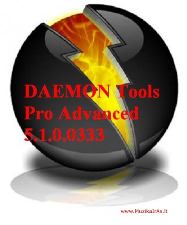 Programos.DAEMON Tools Pro Advanced 5.1.0.0333