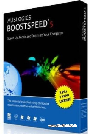 Programos.Auslogics BoostSpeed 5.0.6.250