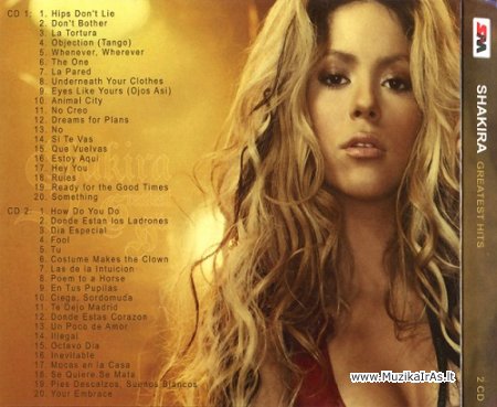 Shakira-Greatest Hits